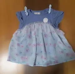 サ*ゴ様 クーラクール　キムラタン　半袖　ブルー　90