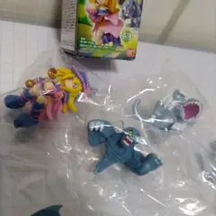遊戯王フィギュア　トゥーンモンスター　FiguTTO 3種　内袋未開封（箱無し）