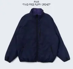 PWA TWO-FACE PUFFY JACKET ネイビー XLサイズ