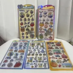 【正規品・パペットスンスン・即日発送】うるちゅるポップシール5点セットまとめ売り