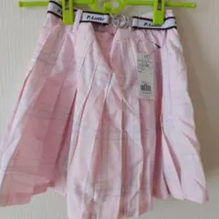 ピンクラテ　チェックスカート