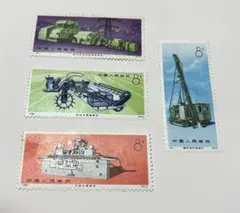 超美品 外国切手 中国人民郵政 1972年 船シリーズ 4種完 コレクション 超美品 外国切手 中国人民郵政 1972年 船シリーズ 4種完 コレクション