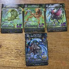 バ*ー様 蟲神器　緑のLR3枚セット　ゴラを添えてのサムネイル