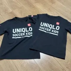 UNIQLO SOCCER KIDS JFA Tシャツ 2枚セットのサムネイル