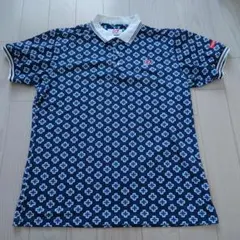 ☆日本製☆ マスターバニー ポロシャツ 牛革 刺繍ロゴ ワッペン 日本製 