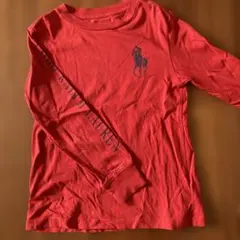 58 ポロRalph Lauren 赤 長袖カットソー