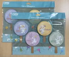 ディズニー　ダッフィー　メモ帳　2セット