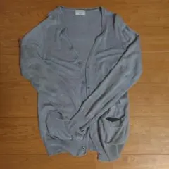 美品✨nano・universe　ナノユニバース　ロングカーディガン　グレー