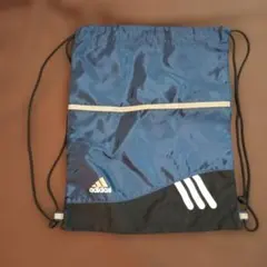y2k00sアディダスadidas ナップサック／ドローストリングバッグ刺繍ロゴ