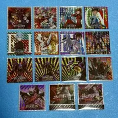 エヴァンゲリオン トレーディングステッカー 15枚セット まとめ売り