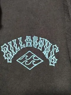 BILLABONG 薄手 フード付きパーカー ダークグレー