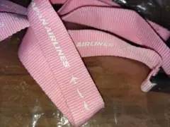 JAPAN AIRLINES ネックストラップ ピンク