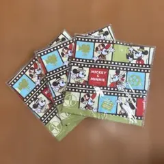 【新品未開封】ミッキー＆ミニー メガネ拭き 3枚セットのサムネイル