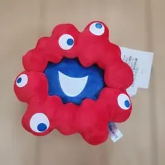 ミャクミャク リール付きパスケース　ぬいぐるみ風