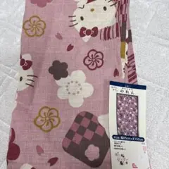 ハローキティ のれん ピンク 85cm×150cm 和柄　JAPAN