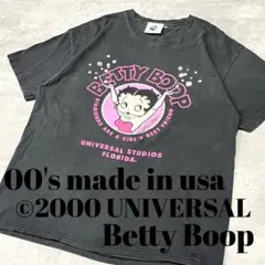 希少 2000年 USA製 ベティブープ Tシャツ L 映画 アニメ古着 00sのサムネイル