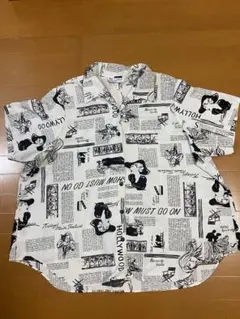 A Personal Touch ハリウッドプリントシャツ 5X