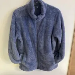 【ユニクロ】ファーリーフリース　フルジップ　ボア　ジャケット　L