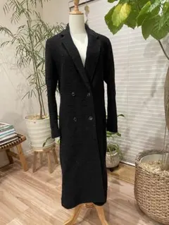 MOUSSY マウジー ウール混 チェスターコート サイズ2 Mブラック