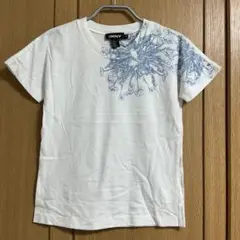 【未使用】DKNY フラワープリントTシャツ サイズP