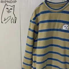 RIPNDIP トレーナー ボーダー