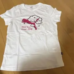 PUMA 半袖Tシャツ ホワイト レディース Lのサムネイル