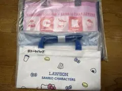 サンリオ　くじ　ローソン　侍ジャパン　トートバッグ