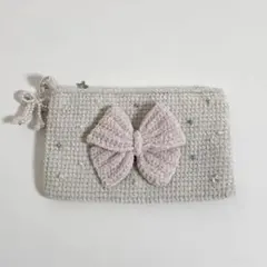 さん様専用 編み物ポーチ ペンケース