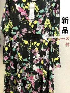 新品　super beauty ストレッチ　ワンピース　タグ付き