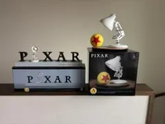 PIXAR ロゴ&ランプ＆ボールフィギュアセット