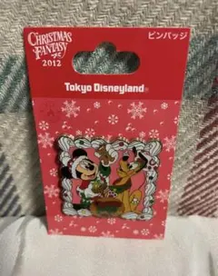 Christmas fantasy 2012 ミッキー　プルート　ピンバッジのサムネイル