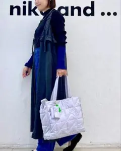 未使用級★niko and… オリジナル2WAYキルトトートバッグ