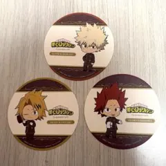 ヒロアカ 爆豪勝己 切島鋭児郎 上鳴電気 アニメイトカフェ 特典 コースター