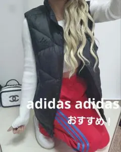 A11669 adidas❤︎美品 男女兼用 ダウンベスト 定番