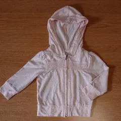 babyGap 薄手 パーカー ピンク 80