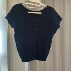 美品リランドチュール♥黒ニットトップス