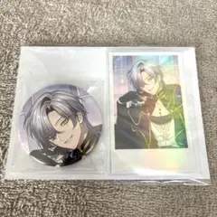 ミラン・ケストレル　誕生日グッズ　2024 缶バッジ&チェキ風カード　にじさんじ