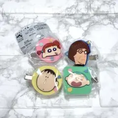 クレヨンしんちゃん カプセルヘアクリップ4 4個セット