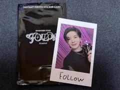 セブチ follow インスタントフォト チェキ トレカ ウジ