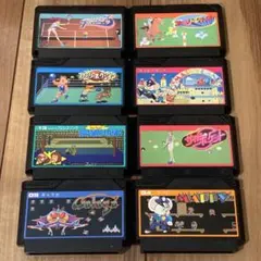 ファミコン　マッピーなどナムコ８本セット　まとめ売り