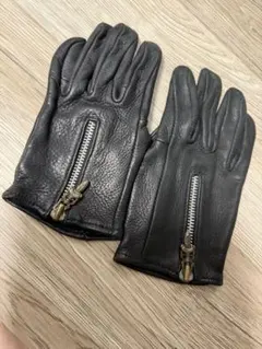 UNDERCOVER アンダーカバー名作but期オイルド加工スタッズレザー手袋