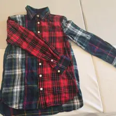 ポロラルフローレン　POLO RALPH LAUREN　チェック柄 長袖シャツ