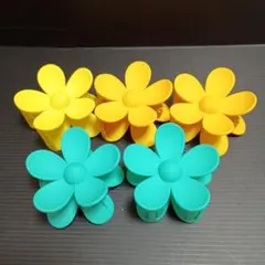 クリップ 花 セット 髪留め