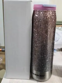 スタバ カンシェイプ ステンレスボトル クラックパープル グラデーション