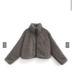 GRL グレイル　ショート丈ファーコート