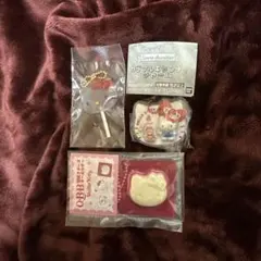 ハローキティ パッケージチャーム キャンディ QBBチーズ セット