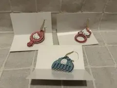 DAISO サンリオ　ぷちコーム　ぷちリング　ぷちミラー　キティ　ポチャッコ