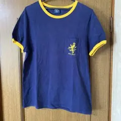 Polo by Ralph Lauren Tシャツ S ネイビー/イエロー