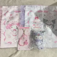 マイメロ クロミ くじ マスコット バッグ チャーム セット