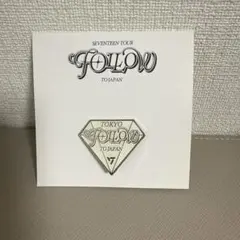 SEVENTEEN FOLLOW ピンバッジ PINS TOKYO 東京 - メルカリ